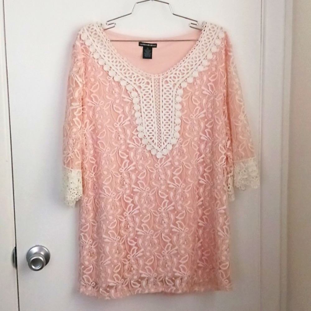 Womens Lauren Michelle Top XL